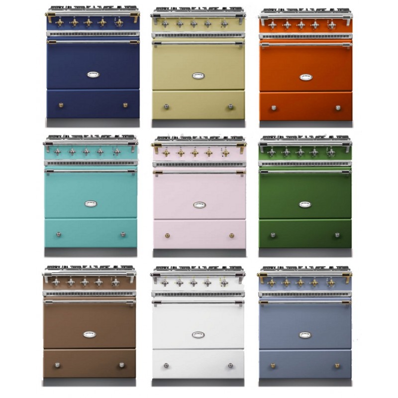 Piano de cuisson Lacanche CORMATIN 700 Noir Laiton