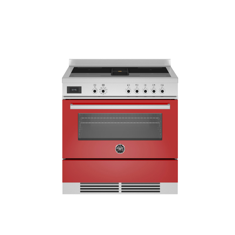 Piano de cuisson BERTAZZONI 90 cm Induction avec hotte intégrée