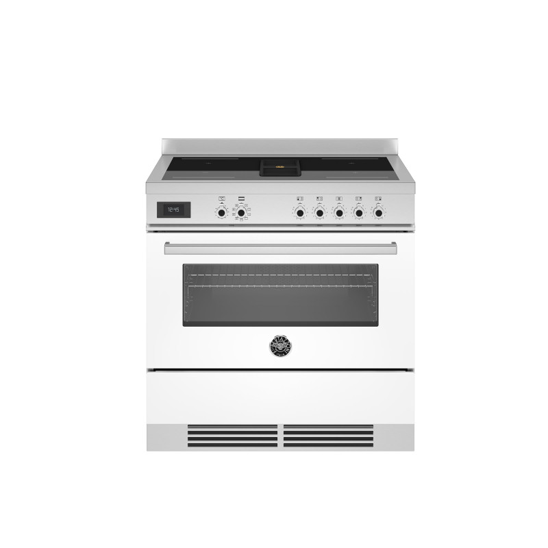 Piano de cuisson BERTAZZONI 90 cm Induction avec hotte intégrée