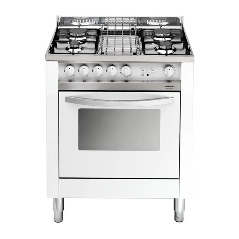 Piano de cuisson Lofra Maxima Blanc 70cm Gaz MB75