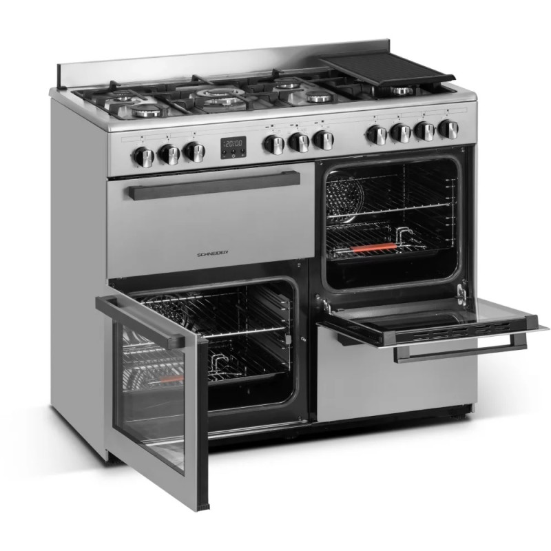 Piano de cuisson SCHNEIDER SCG71MFB 100 cm mixte