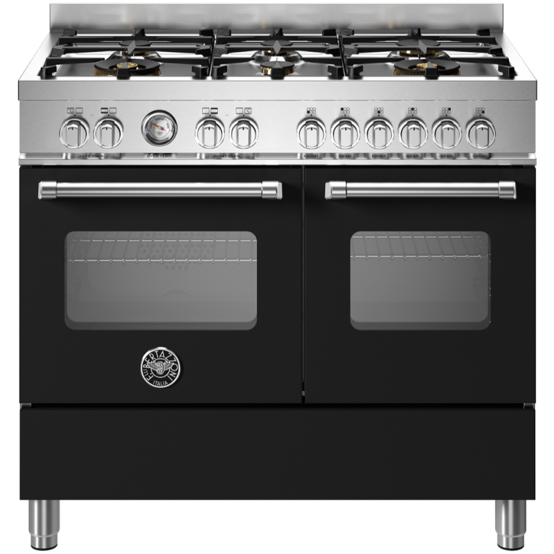 Piano de cuisson BERTAZZONI Master 100 cm 2 fours Mixte
