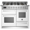 Piano de cuisson BERTAZZONI Professional 110 cm 3 fours Mixte