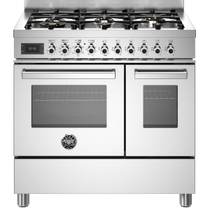 Piano de cuisson BERTAZZONI Mixte Professional 90 cm 2 fours Mixte