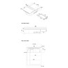 Plaque de cuisson aspirante Silverline78 cm FLOW MAX PRO