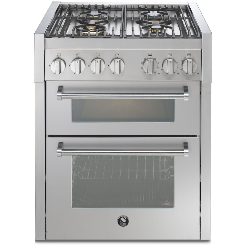 Piano de cuisson STEEL GENESI combi-steam 70 cm 2 fours