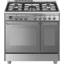 Piano de cuisson SMEG 90 cm 2 fours Pyrolyse Mixte