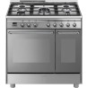 Piano de cuisson SMEG 90 cm 2 fours Pyrolyse Mixte