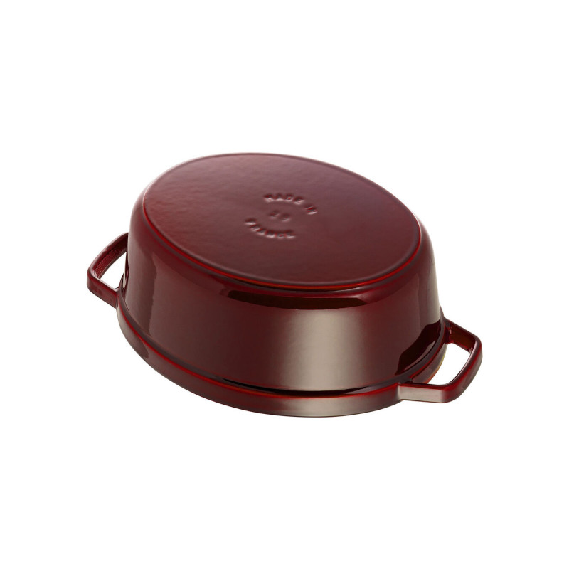 Cocotte Staub en fonte ovale Ø33cm
