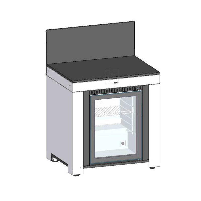 Réfrigérateur encastrable ENO 75L -  cuisine d'extérieur