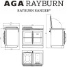 Piano de cuisson RAYBURN 100 cm induction