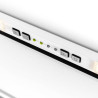 Groupe encastrable NOVY Crystal 90 cm Blanc