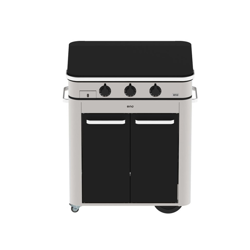 Combo plancha ENO ENOSIGN 80 Noir & Inox