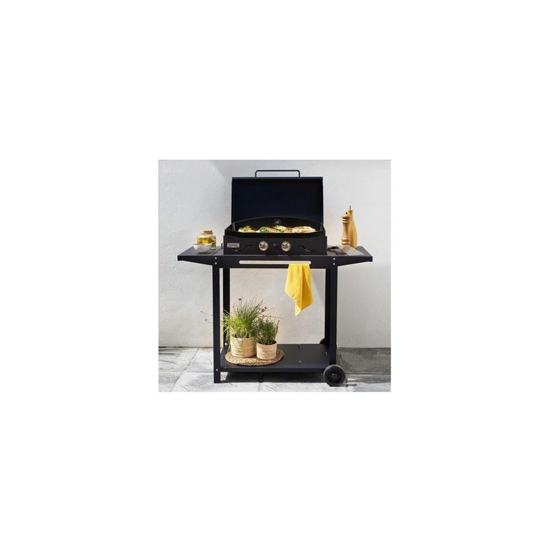 Plancha Le Marquier Adela gaz 260 Noire