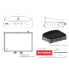 PLANCHA LE MARQUIER GAZ PURE GRILL 260 INOX