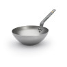Wok à queue acier MINERAL B DE BUYER 5618.24