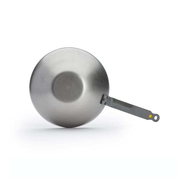 Wok à queue acier MINERAL B DE BUYER 5618.24