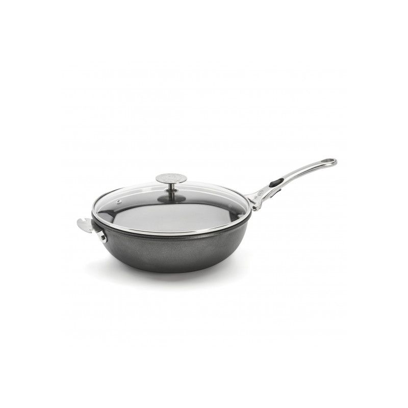 Sauteuse bombée antiadhésive DE BUYER CHOC EXTREME LOQY 24cm