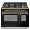 Piano de cuisson STEEL ASCOT 120 cm combi-steam