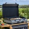 Plancha gaz ENO Fusion 75 gris cargo
