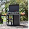 Plancha gaz ENO Fusion 75 gris cargo