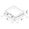 Plancha gaz ENO Fusion 60 inox