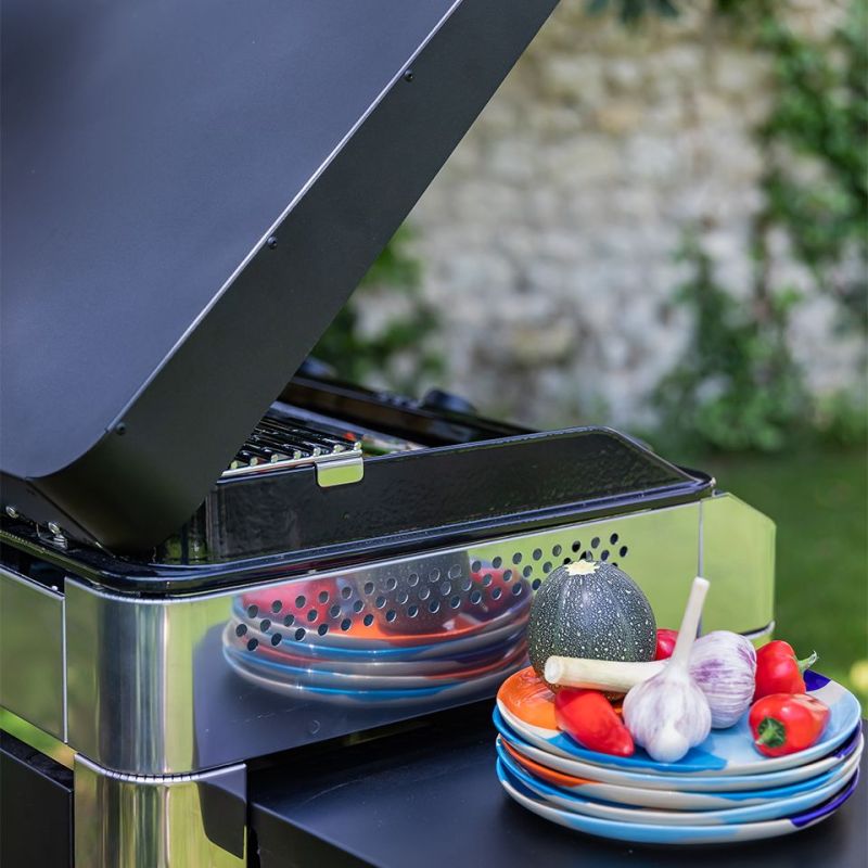 Combo plancha ENO FUSION 60 Inox