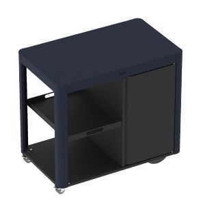 Desserte ENO ACHILLE porte bleu navy et noir