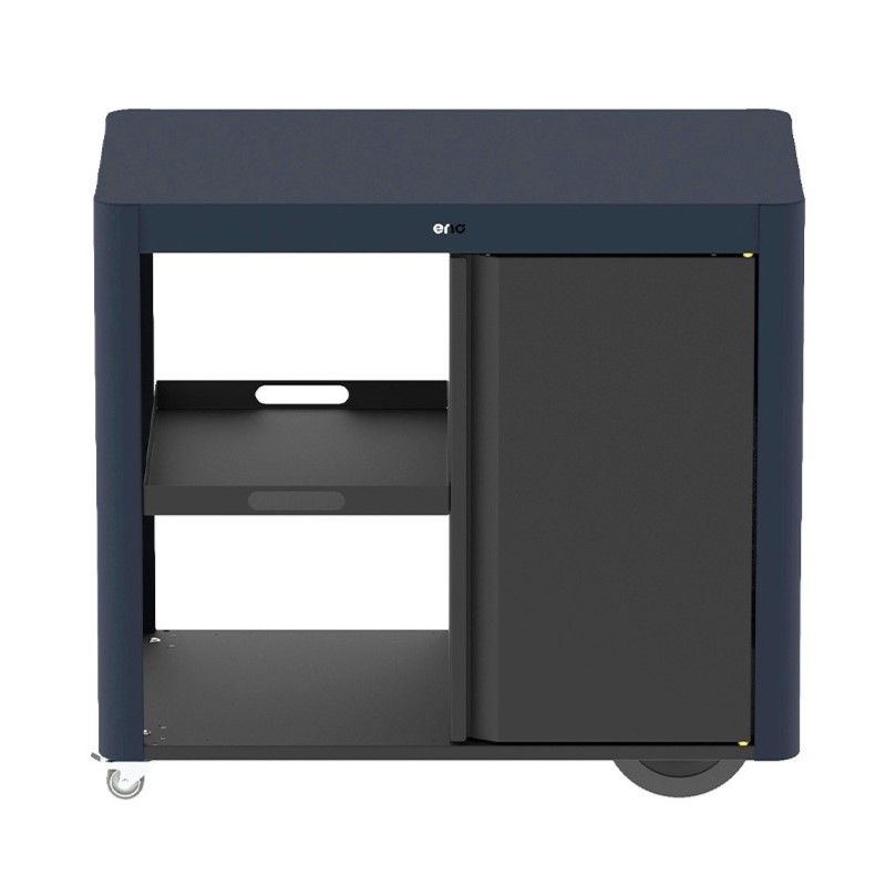 Desserte ENO ACHILLE porte bleu navy et noir