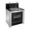 Module cuisinière et four ENO MODULO Noir et Inox