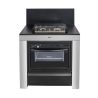Module cuisinière et four ENO MODULO Noir et Inox