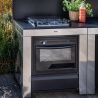 Module cuisinière et four ENO MODULO Noir et Inox