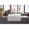 Evier VILLEROY & BOCH 1 bac à poser Blanc Alpin 630x595 mm - EXPO