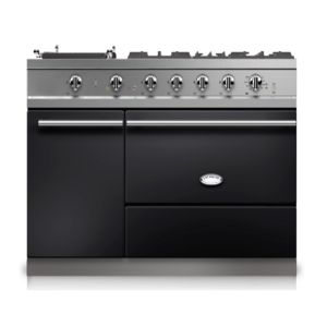 Piano de cuisson mixte Lacanche Chassagne modern 110 cm Noir