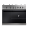 Piano de cuisson mixte Lacanche Chassagne modern 110 cm Noir