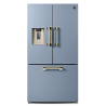 Réfrigérateur Steel Ascot 90 French Door bleu celeste laiton