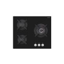 Table de cuisson Airlux gaz en verre 60 cm AV635HBK