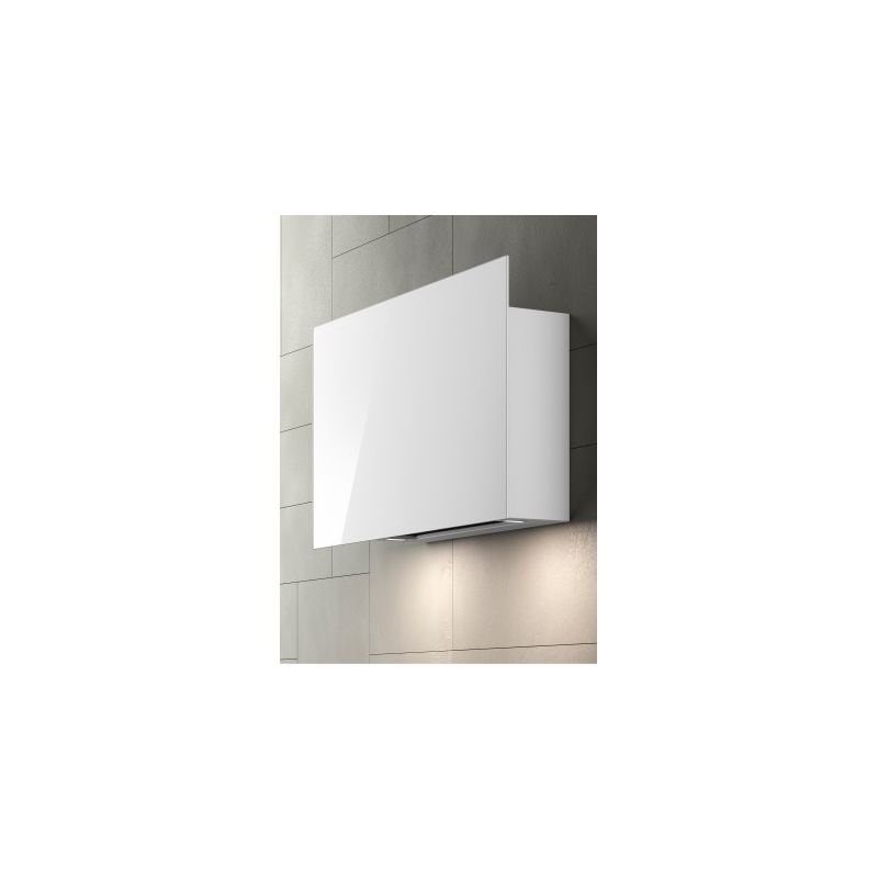 Hotte décorative murale FALMEC Cover1410 verre blanc 85 cm