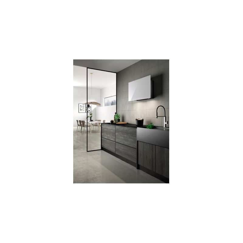Hotte décorative murale FALMEC Cover1410 verre blanc 85 cm