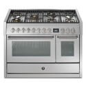 Piano de cuisson Steel Genesi 120 cm Combi Steam