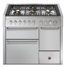 Piano de cuisson Steel Genesi 100/3 combi-steam portes pleines