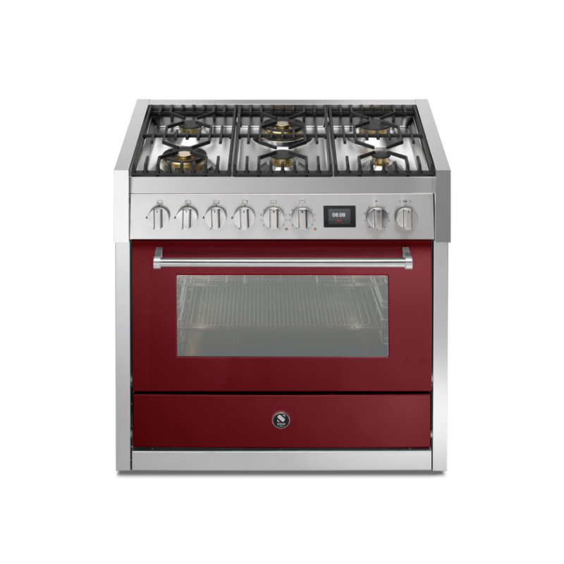 Piano de cuisson Steel Genesi 90 cm Combi-Steam
