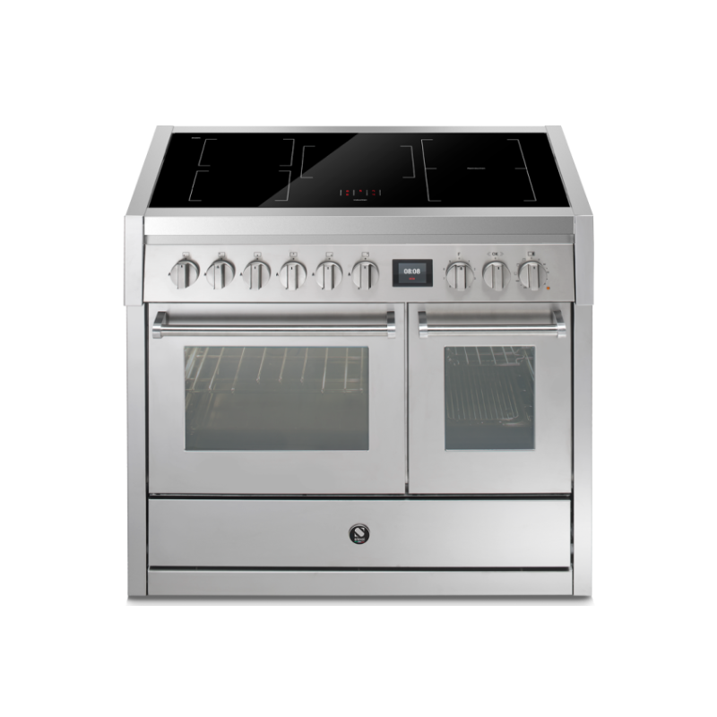 Piano de cuisson Steel Genesi 100 cm Combo-Steam