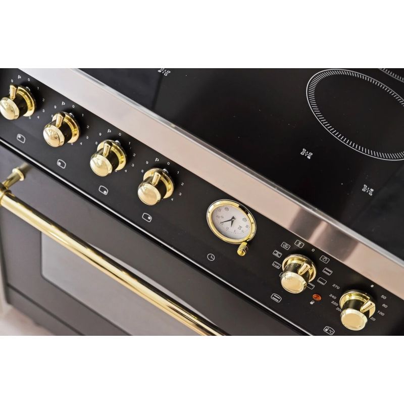 Piano de cuisson Lofra DOLCEVITA 90cm Induction 2 fours - Installation ilôt RNMD96MFTE/5IF