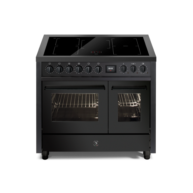 Piano de cuisson Steel ENFASI ALL BLACK 100 cm