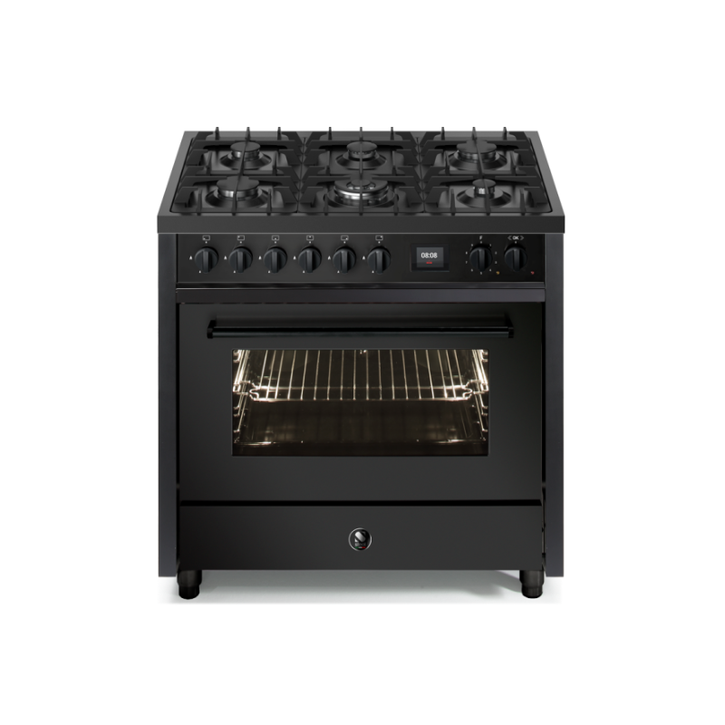 Piano de cuisson Steel ENFASI ALL BLACK 90 cm