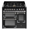 Piano de cuisson Steel OXFORD 100 cm 3 fours