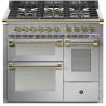 Piano de cuisson STEEL ASCOT 100 cm combi-steam 3 fours