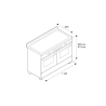Piano de cuisson BERTAZZONI Heritage 120 cm Mixte