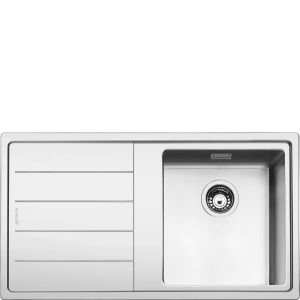 Évier encastrable SMEG inox 86cm LFT861S